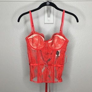 VICTORIA'S SECRET sexy fashion show corset, NWT